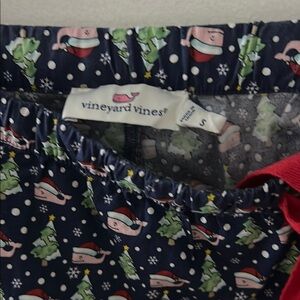 Vineyard Vines Festive Whale Pajama Pants